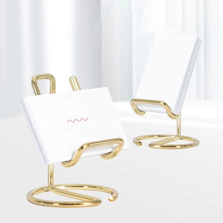 Metalowy stojak na telefon na biurko